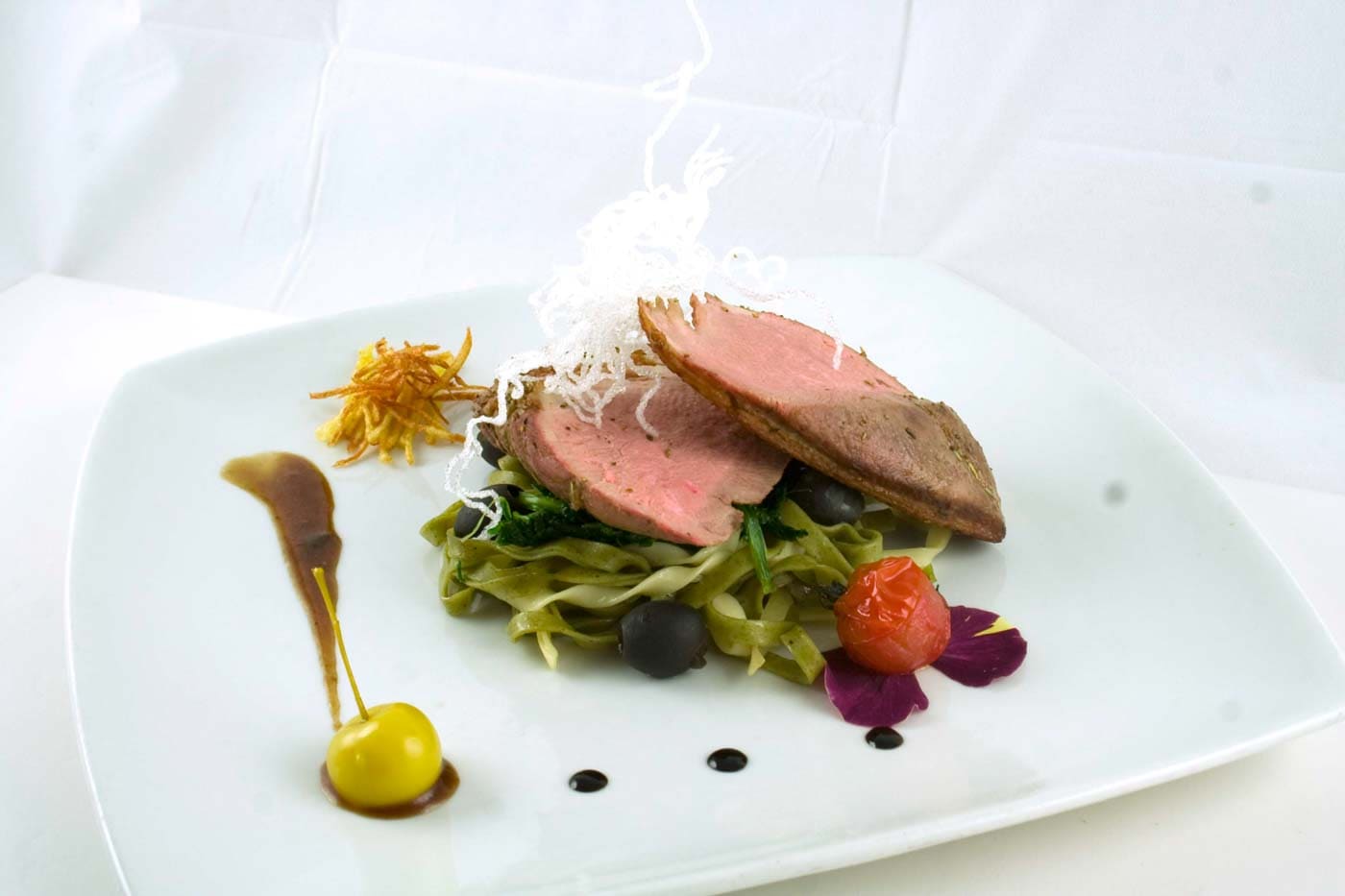 Speisen im Forum Culinarium
